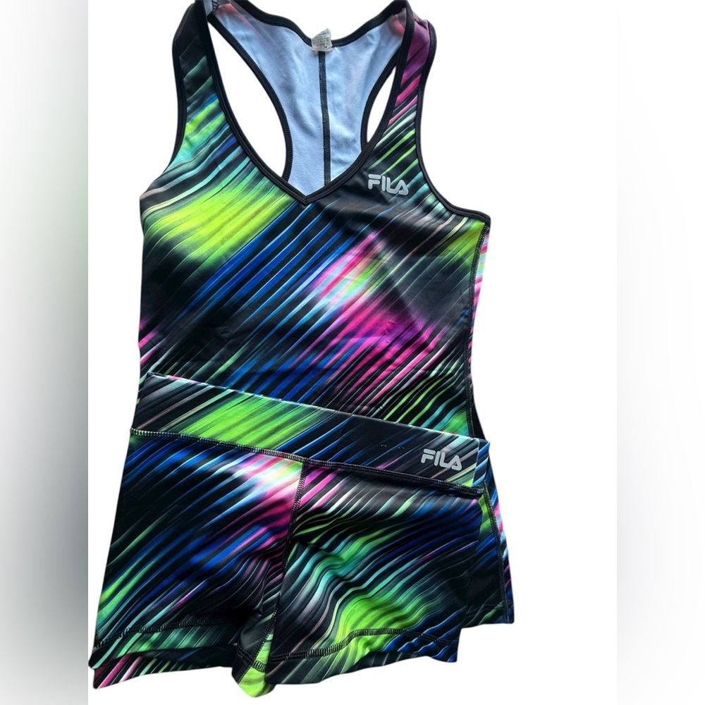 Fila women's sports top & short set